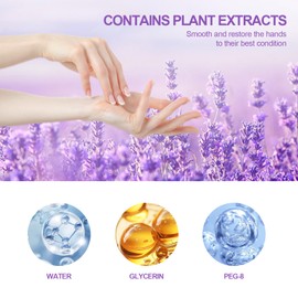 6 Pairs of Hand Care Hand Mask, Nourishing Moisturises Hand Mask, Hand Care Gloves, for Cracked Dry Ageing Women and Men, Smooth and Nourishes (3 Milk & 3 Honey)