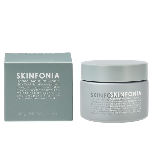 SKINFONIA Dermal Moisture Cream, 1.4 oz (40 g), Dry Skin, Highly Moisturizing, Rich Texture, High Oryzanol Formula