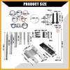 Partuto 7.3L Injector Rebuild Kit with Vice Clamp, Special Tools,