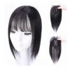 Toppers Hairpiece Clip En Mujeres Flequillo Peluquin