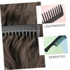 Baluue 2pcs Portable Wide Tooth Comb for Curly Long Hair