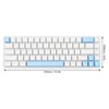 Gaming Keyboard USB 68 Keys Blue Switch N Key Rollover