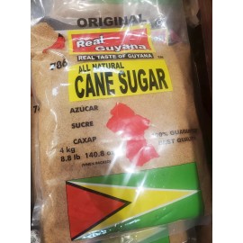Guyana Real Guyana Cane Sugar 8lbs (1 bag)