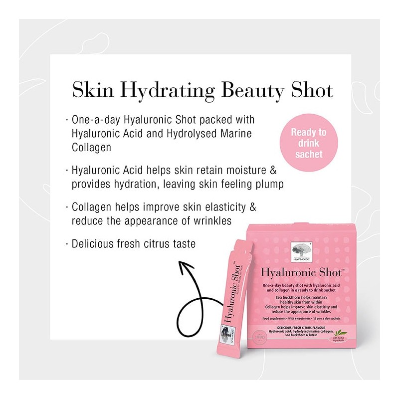 New Nordic Hyaluronic Shot 15 Sachets