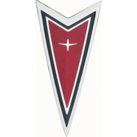 OER 77-81 FIREBIRD & TRANS AM HEADER PANEL EMBLEM / NOSE / FRONT BUMPER CREST - RED
