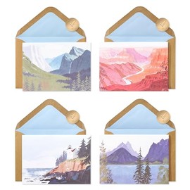 Papyrus Tarjetas en blanco con sobres, parques nacionales (20 unidades)