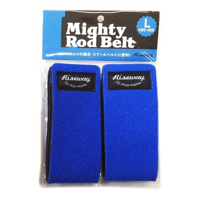 Riseway UBE-005 Mighty Rod Belt L Blue