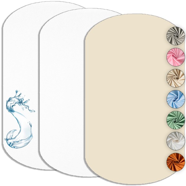 2 x Fitted Sheets 100% Cotton + 1 x Mattress