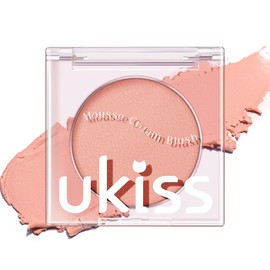 ukiss Temperature Cord, Cream Cheek Adhesion, Blood Tone, Clear, Glossy, Long Lasting, 0.1 oz (3.2 g) (05 Melon)