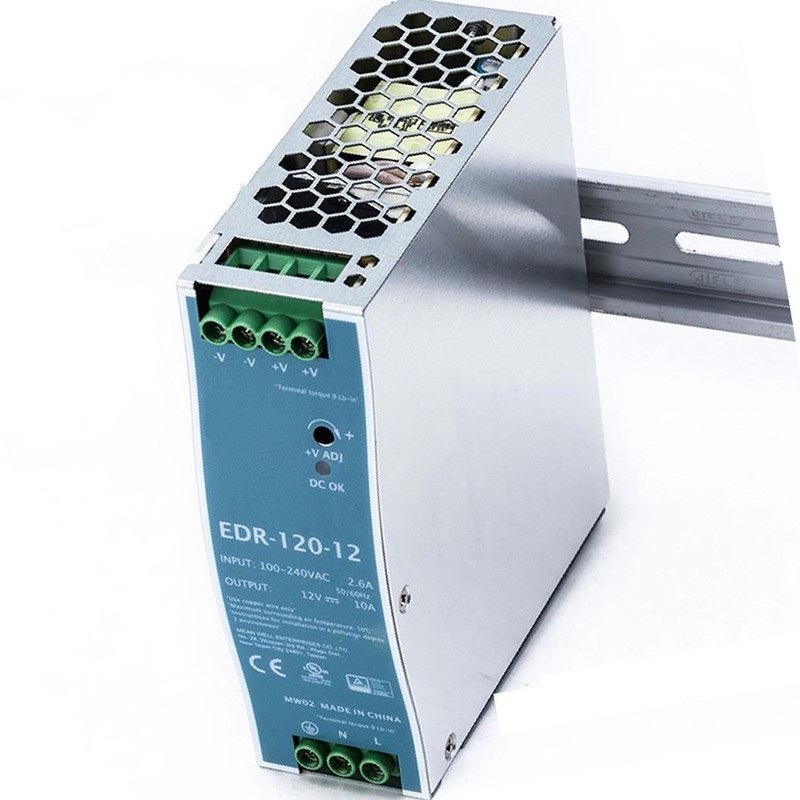 EDR-120-12 12V 10A 120W DIN Rail Power Supply for Industrial