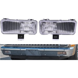 NE-MFG 81-82 CHEVY PARK TURN SIGNAL LAMPS PAIR