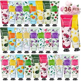 36 Pack Hand Cream Set, Hand Lotion Travel Size, Mothers Day Gifts for Mom, Teacher Appreciation Gifts, Bulk Gifts For Women Coworker, Bulk hand Cream, Mini Hand Cream, Nurse Gifts, Bridesmaid Gifts