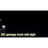 HJL Remote Control Garbage Truck with Lights Sounds RC Sanitation