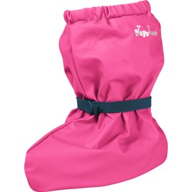 Playshoes Unisex Baby Rain Socks with Fleece Lining Crawling Shoes, Pink 18, medium