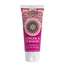 BEAUTY FORMULAS MASK GINGER & TURMERIC CLAY 100ML