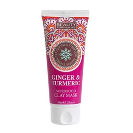 BEAUTY FORMULAS MASK GINGER & TURMERIC CLAY 100ML