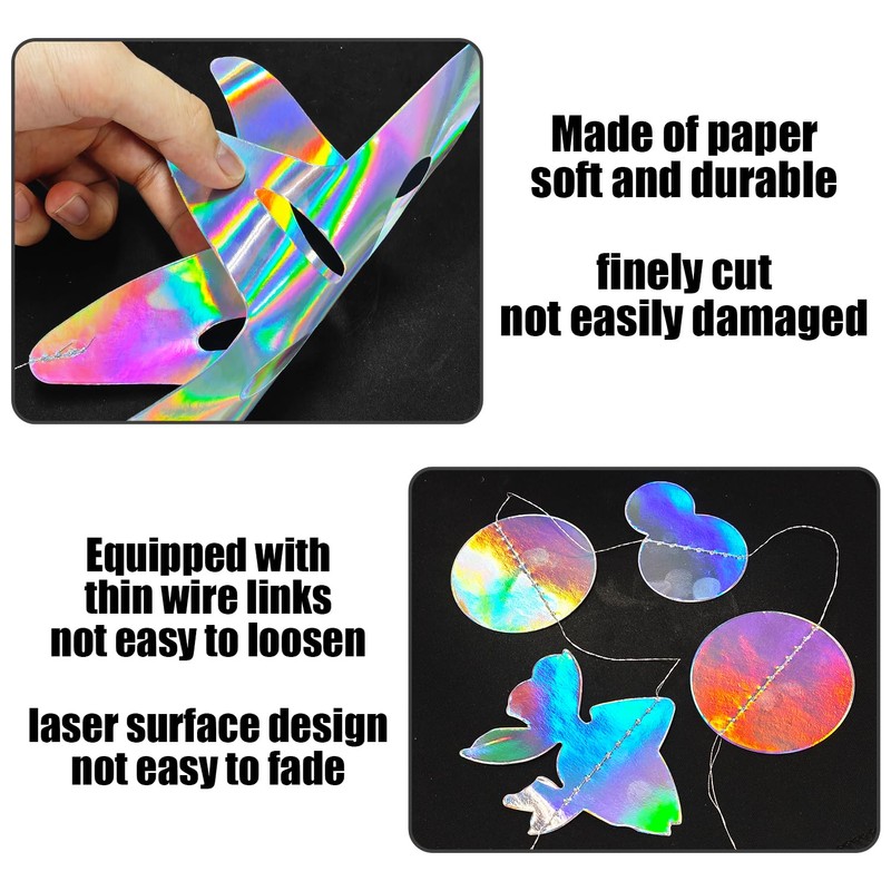 COACOM 6 pieces marine theme decorations and 1 piece birthday