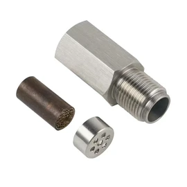 Oxygen Sensor Connector - Engine Parts Automotive Oxygen Sensor Adapter - Replacement Parts, Stainless Steel M18X1.5 Quick Connect Car Accessories