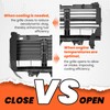 HECASA Active Grille Shutter Assembly w/o Actuator Compatible with 2013-2018