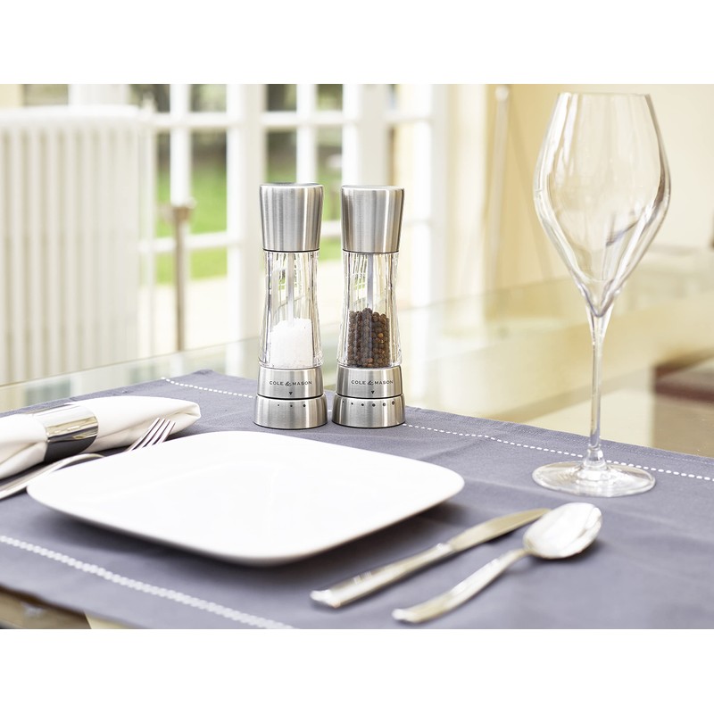 Cole & Mason H59402G Derwent Salt Mill | Gourmet Precision+