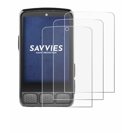 Savvies Pack of 6 Screen Protectors for Wahoo Elemnt Roam V3 Screen Protector Ultra Transparent