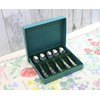 Castle Enterprise MINTON VICTORIA STRAWBERRY Tea Spoon, Set of 5,