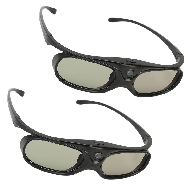 DLP Link 3D Glasses Rechargeable 144Hz Refresh Left Right Eye