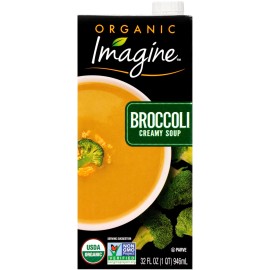 Imagine Organic Creamy Broccoli Soup 32.0 oz (Pack of 6)