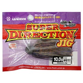 FLASH UNION(フラッシュユニオン) ラバージグ スーパーダイレクションジグ 10g ブラウンパープル #011 ルアー