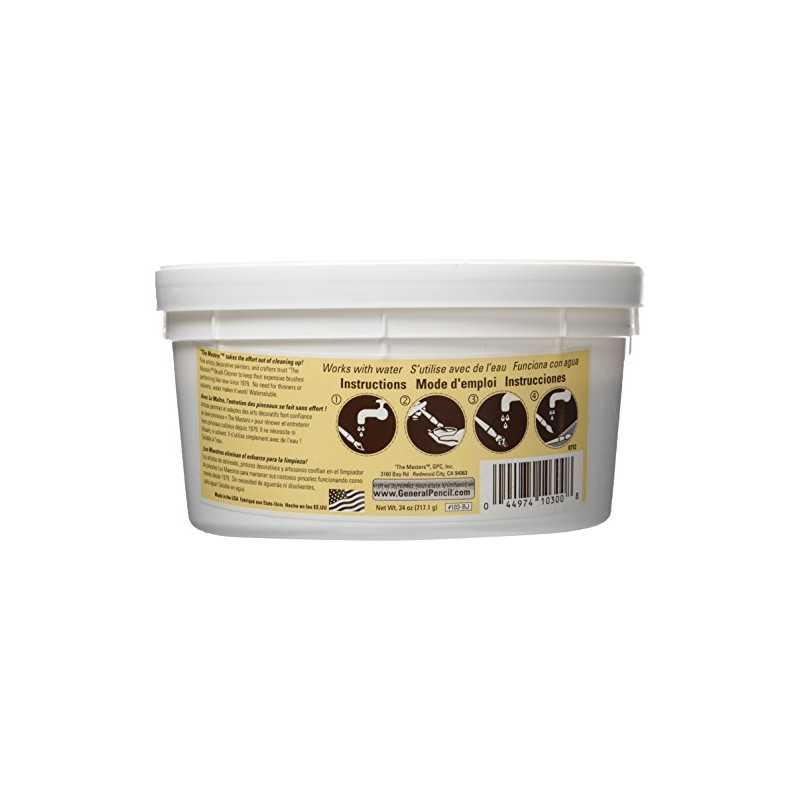 General Pencil 103-BJ The Masters Brush Cleaner and Preserver Tub,