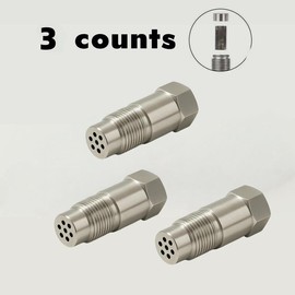 4 Pack Oxygen Sensor Spacer Adapter, Auto Sensor Repair Tool, Oxygen Sensor Extender, M18x1.5 Connector, Industrial Hardware Pipe Parts, Car Accessories for Engine Repair:_3 PCS (1w  MILES）