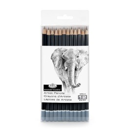 Royal & Langnickel SPEN-12 Essentials Sketching Pencil Set, 12-Piece