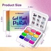 U-Shinein Gradient Painting Gel, 12 Colors Ombre Gel Nail Polish
