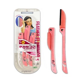 Eyelash Flamingo Eyebrow Correction Razor Eyebrow Blade -O 3P, 1 Piece / 속눈섭 플라밍고 눈썹 수정 면도기 눈썹칼 -O 3P, 1개