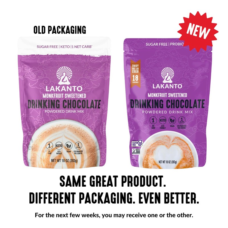 Lakanto Sugar Free Drinking Chocolate - Cold or Hot Cocoa