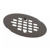 VHI 4 ¼” Snap-In Shower Drain Grate - Oil Rubbed