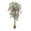 VANLIG Planta Artificial Azalea de 1.6mts Incluye Maceta para Interiores