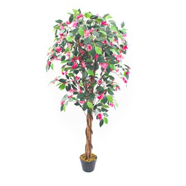 VANLIG  Planta Artificial Azalea de 1.6mts  Incluye Maceta  para Interiores                                                                           