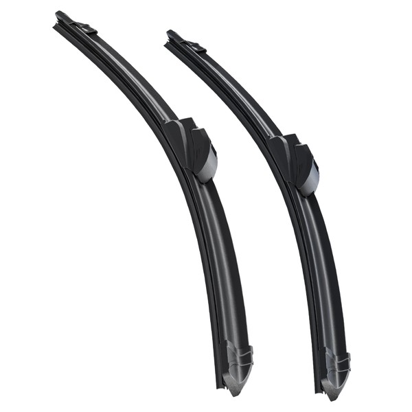 RACOONA OEM QUALITY Premium All-Season Windshield Wiper Blades,Pack of 2