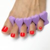 24 Pieces Soft Foam Toe Separators Toe Spacers Great Toe