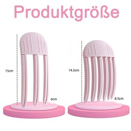 Pack of 4 Volume Clips Hair, Volume Clip, Hair Roots Lifting Clips for Hairline, Fluffy Bangs, High Crown Hairstyle, Hair Clip No Imprint for Men and Women, Hair Styling Tools