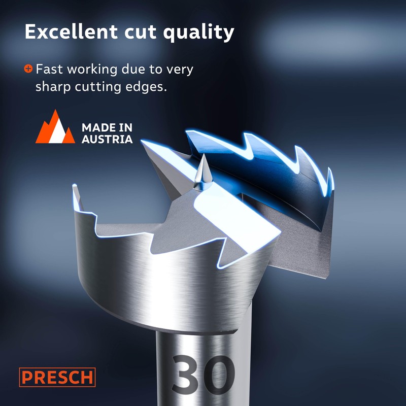 Presch Forstner Drill Bit Ø 30mm - drill bit for