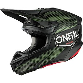 O'NEAL 5SRS Adult Helmet Covert, Black/Green, XS (0628-461)