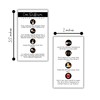 Lashicorn Car Hanging Diffuser Care Card | 50 Pack |
