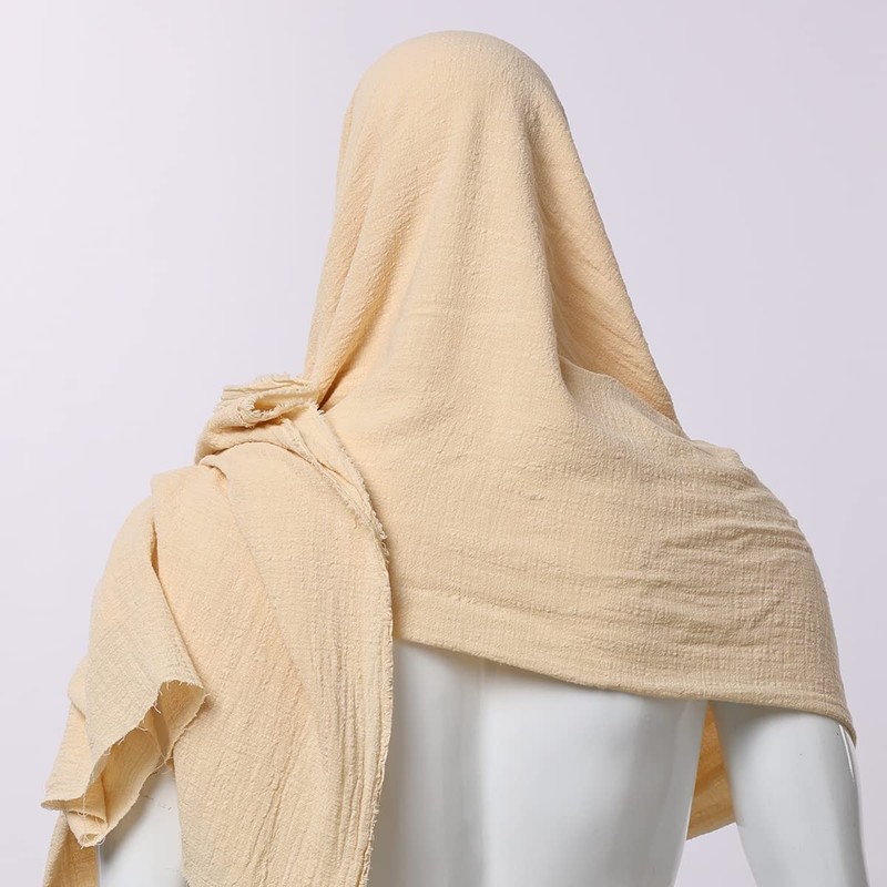 GRACEART Medieval Neckerchief Head Scarf Renaissance Pirate Linen 230 x