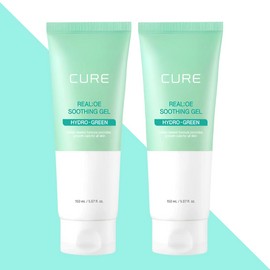 Kim Jeong-moon Aloe Cure Soothing Gel Skin Soothing 150mlX2 / 김정문 알로에 큐어 수딩젤 피부진정 150mlX2개