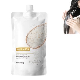 400 g Hair Mask, Moisture Hair Mask, Natural Mask, Deep Repair Conditioner, Provides Intensive Moisture, Improves Shine, Rice Conditioner Conditioner1 (15)