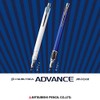 Uni - Lápiz mecánico Kuru Toga Advance, 0,7 mm, blanco