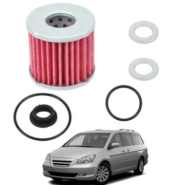 YzusGomumu Automatic Transmission Filter Kit Compatible with 2003-2007 Honda Accord 2005 Honda Pilot 2005-2006 Honda Odyssey 2004-2006 Acura TL V6 Replaces# 25450-RAY-003 25450RAY003