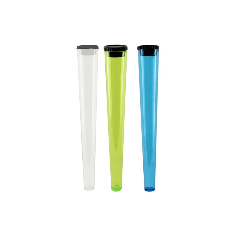 Cherry-on-Top King Size Cone Holder Air Tight Hard Plastic Tube